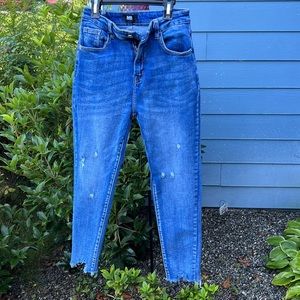 Jean Blac Label Taille 28 Bleu, Jambe 35 Pouces, Neuf Avec étiquettes